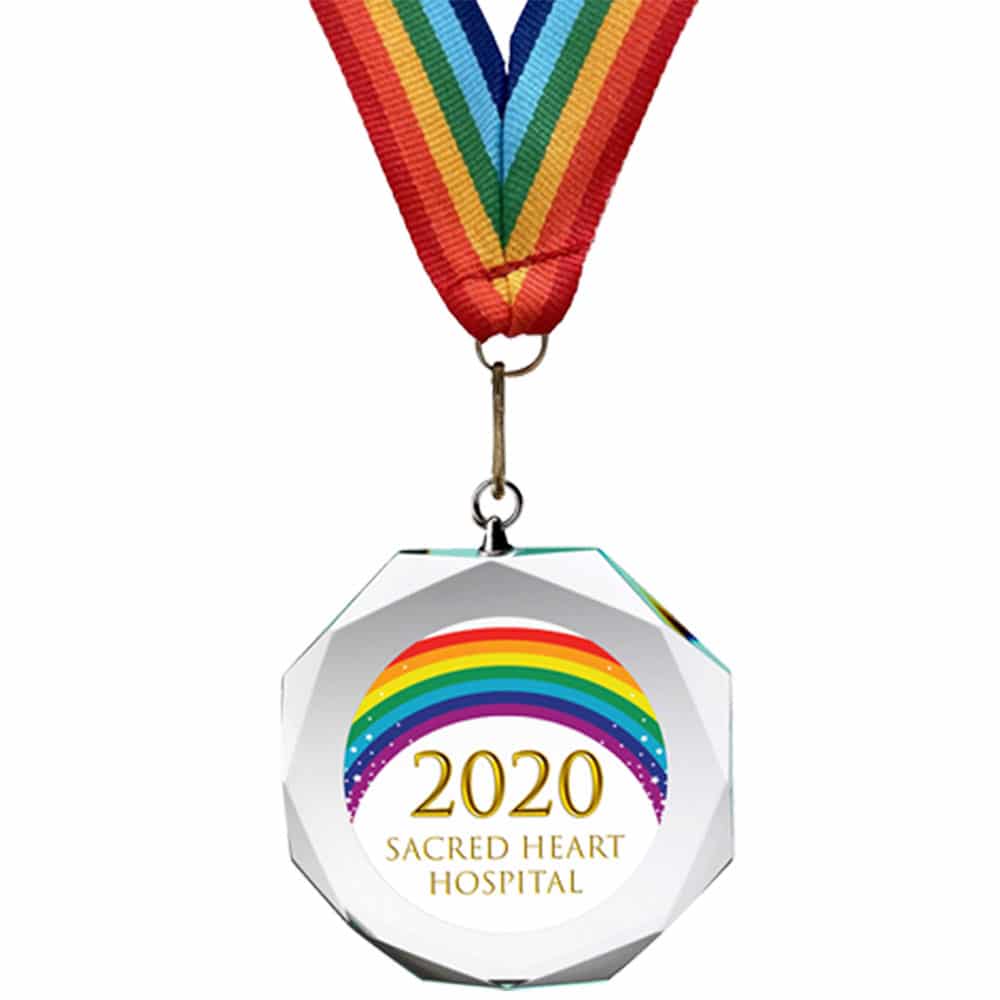 Rainbow Lockdown Medal