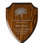 walnut-shield-plaque-tz039